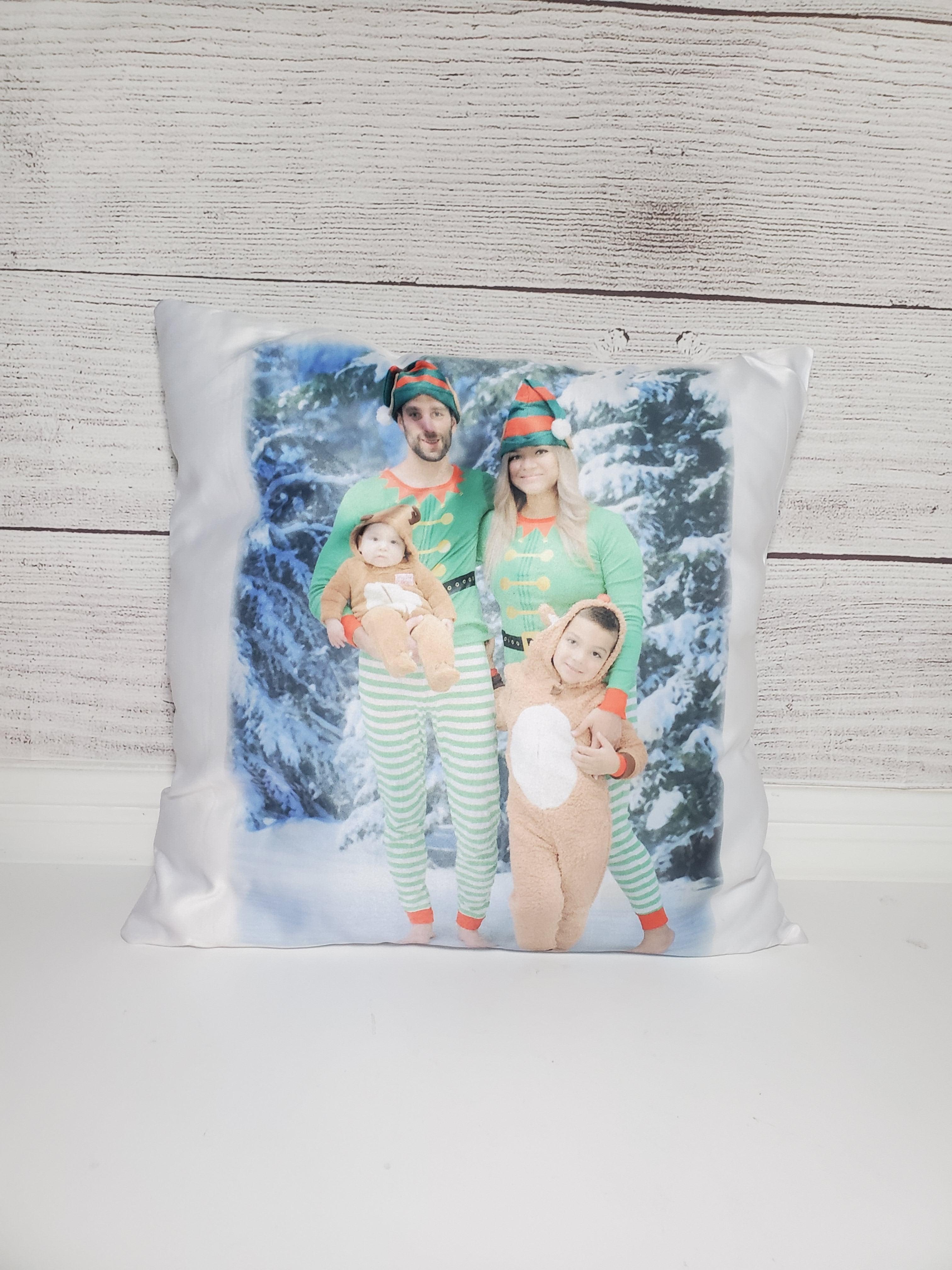 Personalized Custom Image - Non Sequin Pillow - Rejoice In Creation