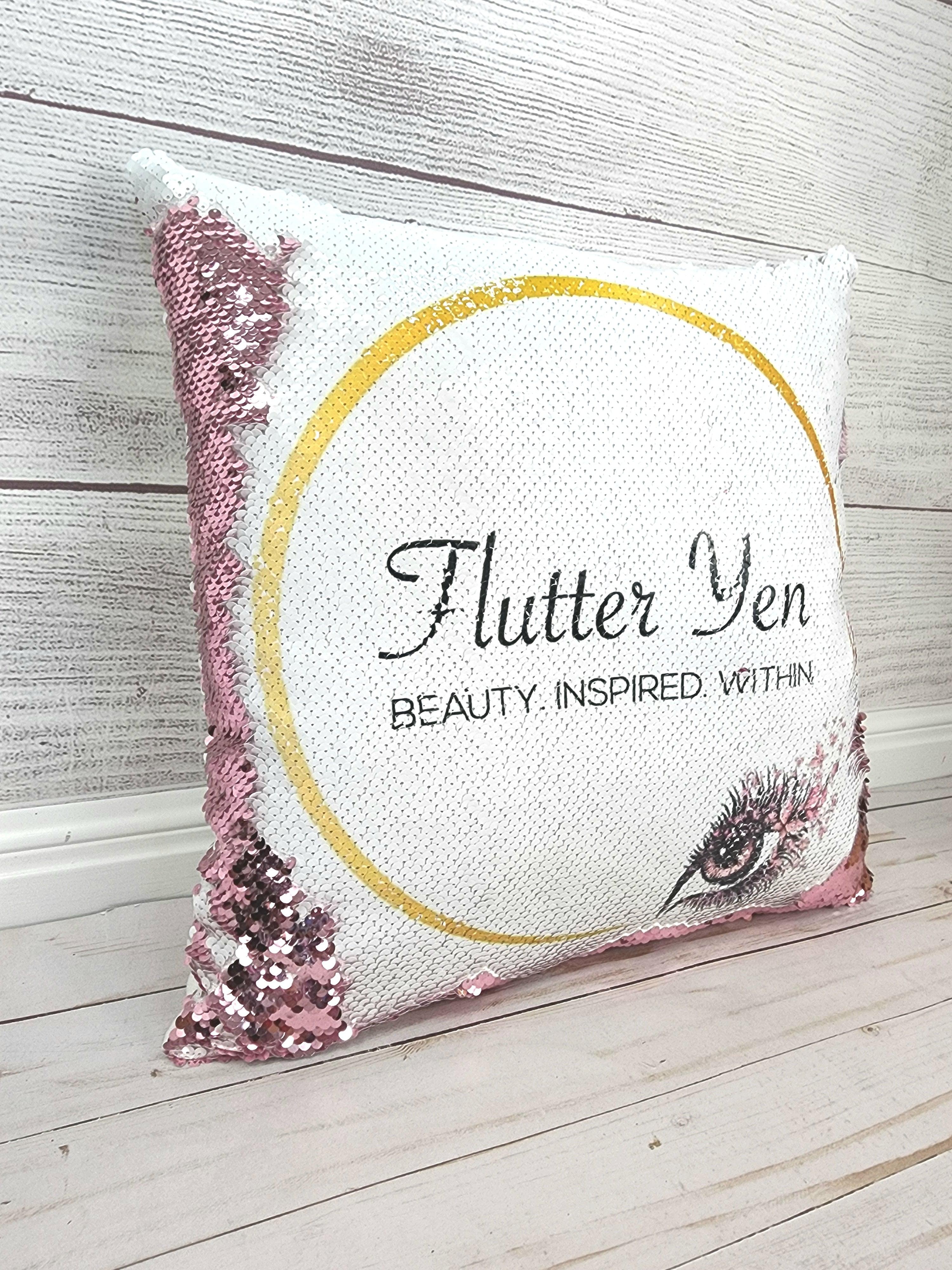 Personalized Custom Image Pillow - Sequin - Rejoice In Creation