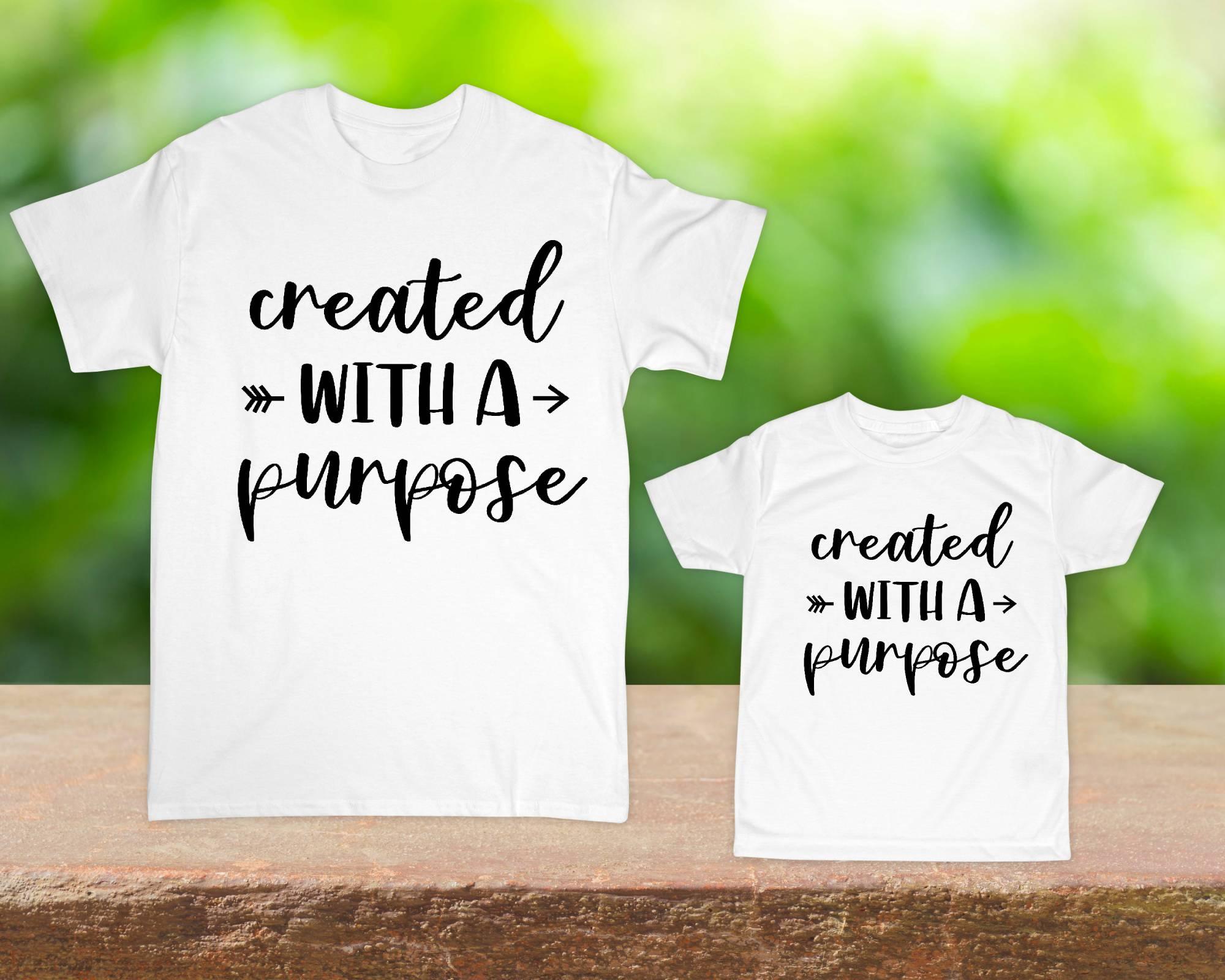 Created with a Purpose - Shirt - Rejoice In Creation