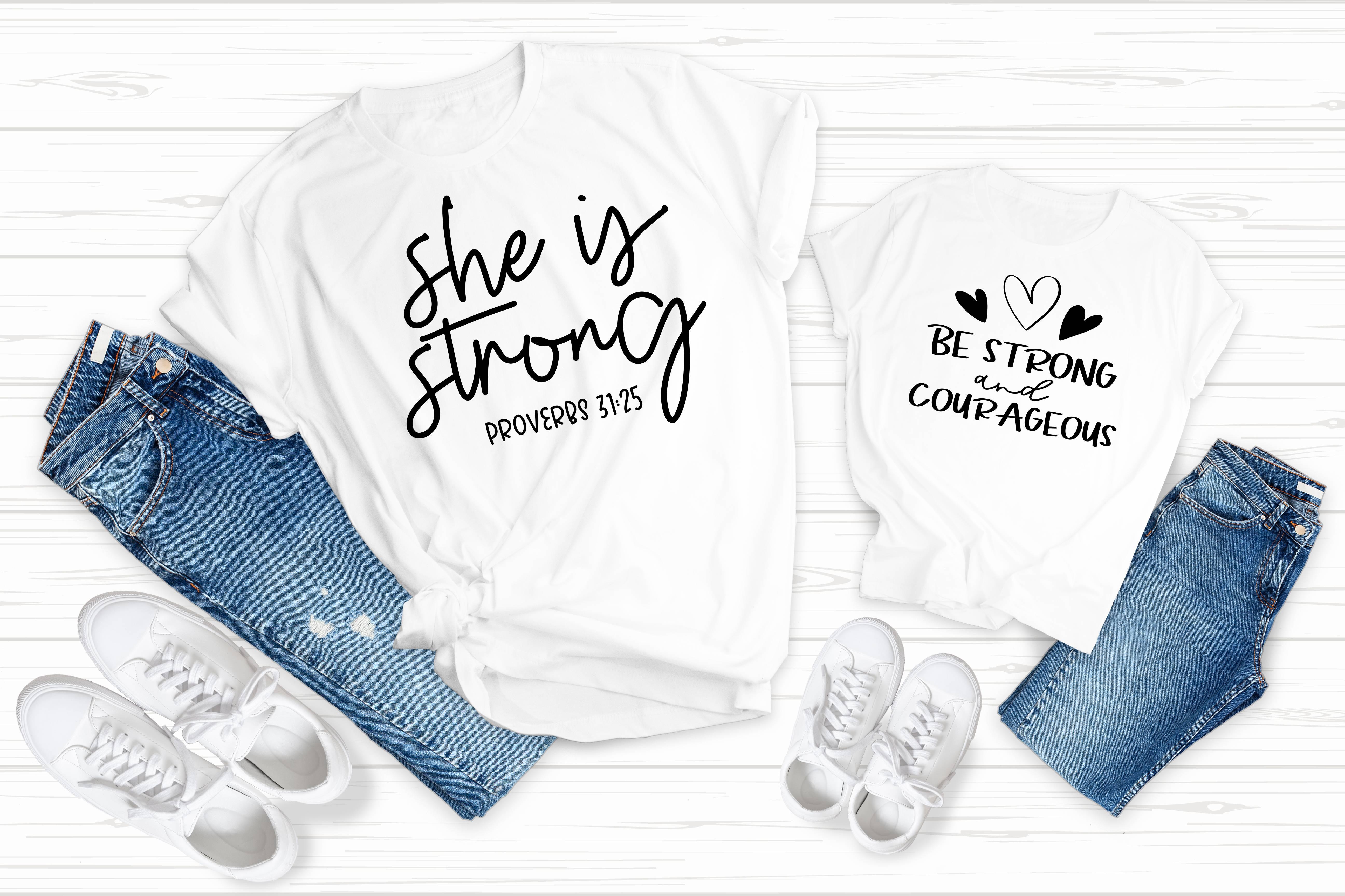 She is Strong -  Shirt - Rejoice In Creation
