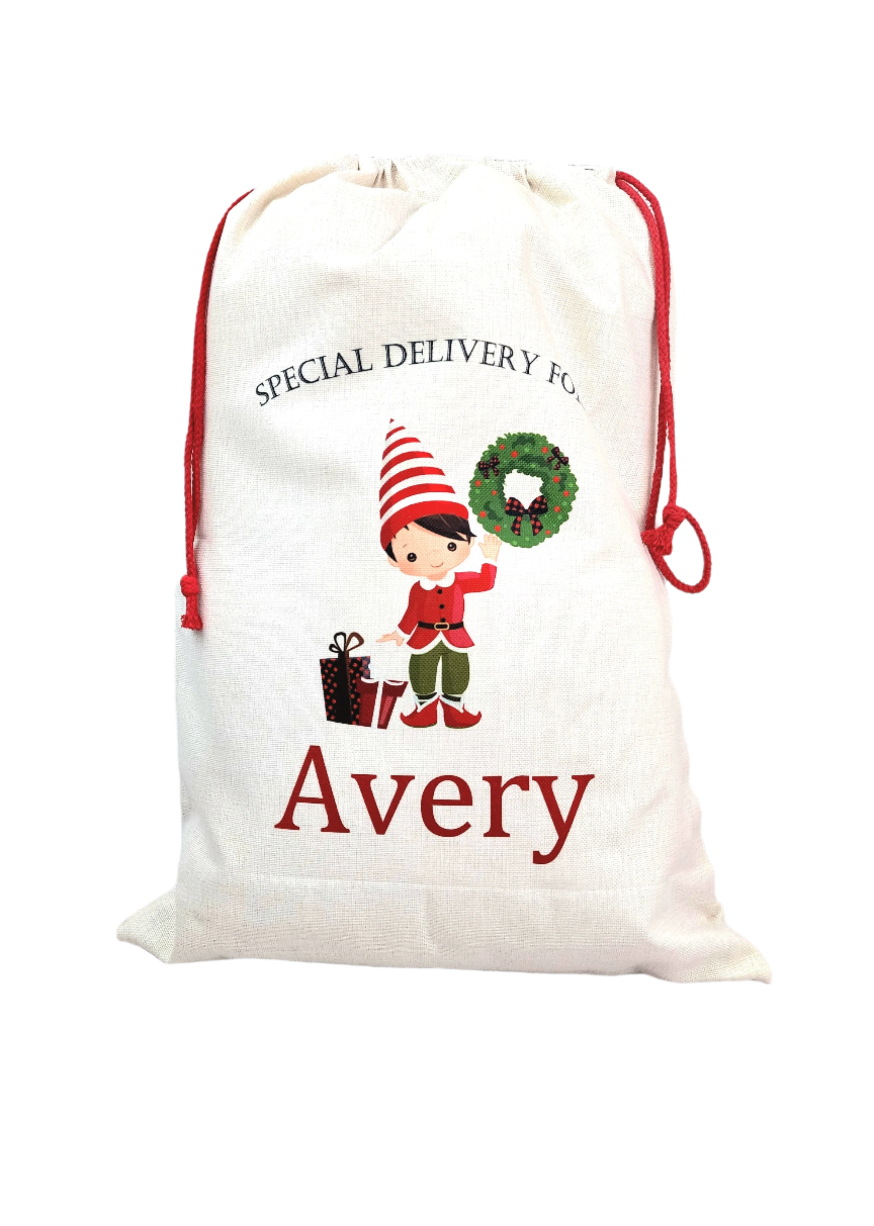 Christmas Elf- Santa Sack