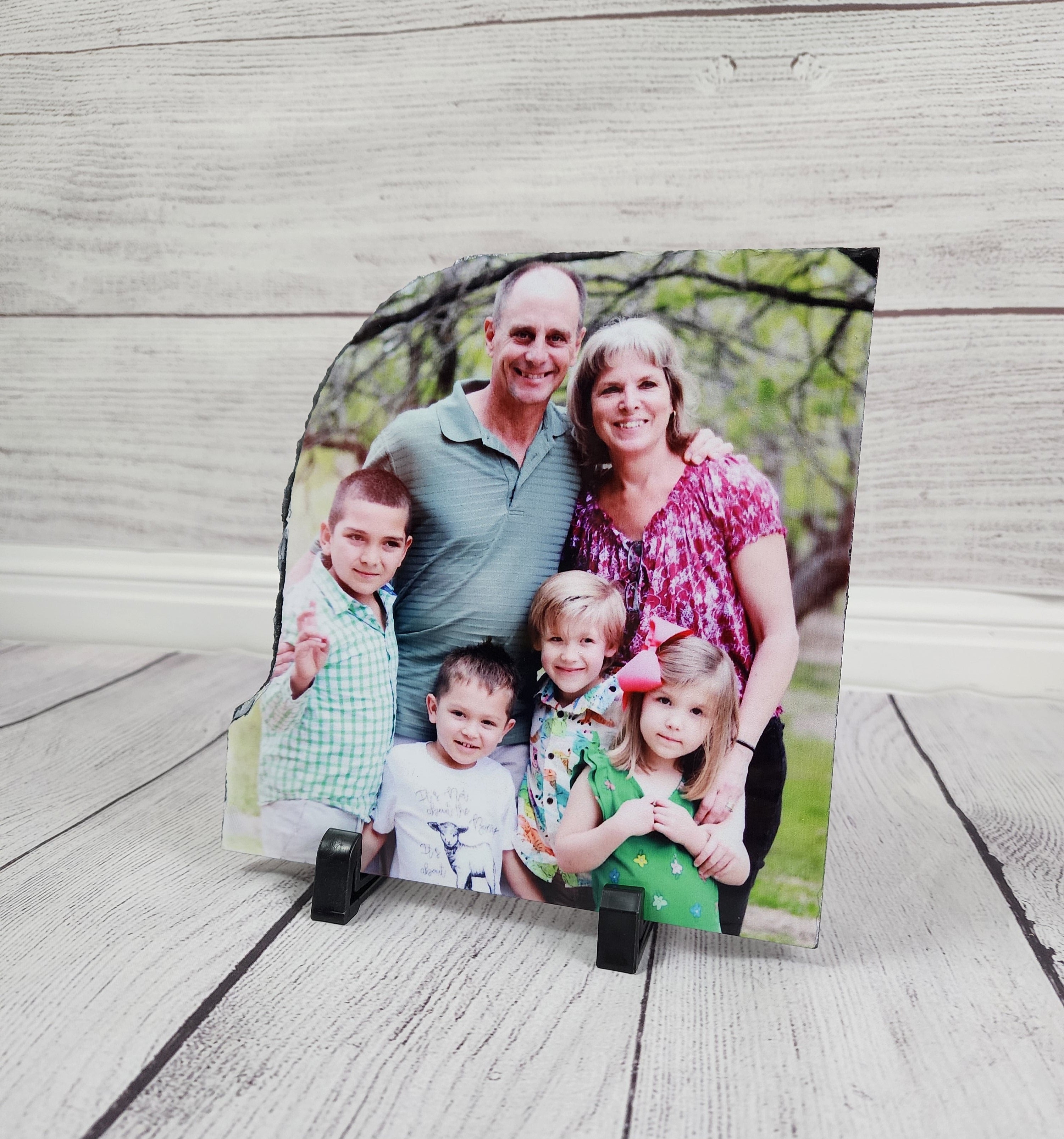 Your Image Here - Father's Day Photo Rock Slate