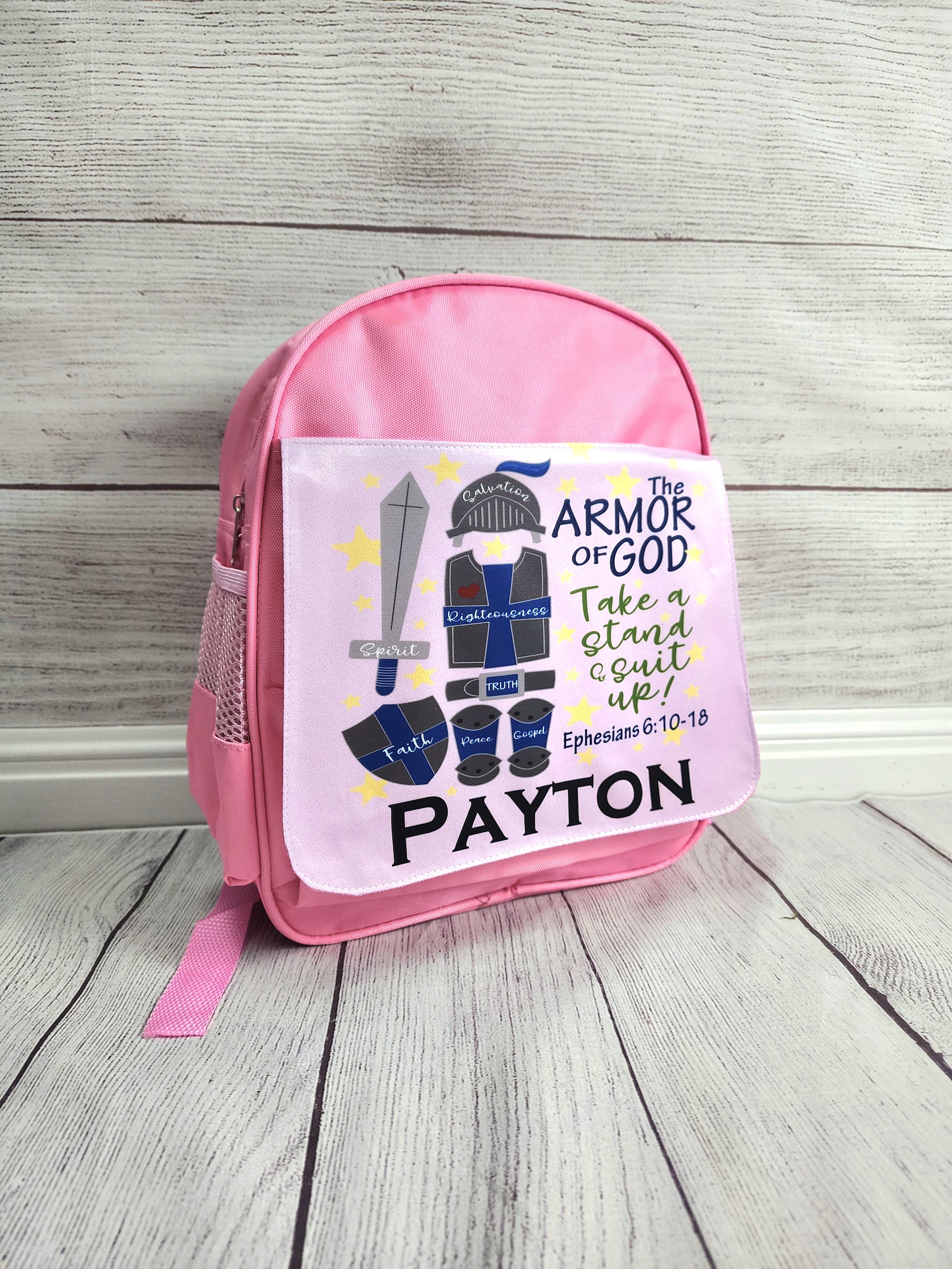 Custom Ephesians 6:10-18 - Book Bag