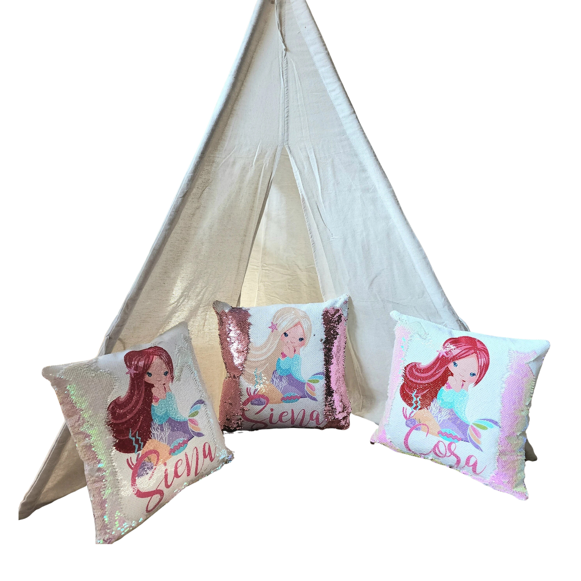 Mermaid Pillow - Sequin