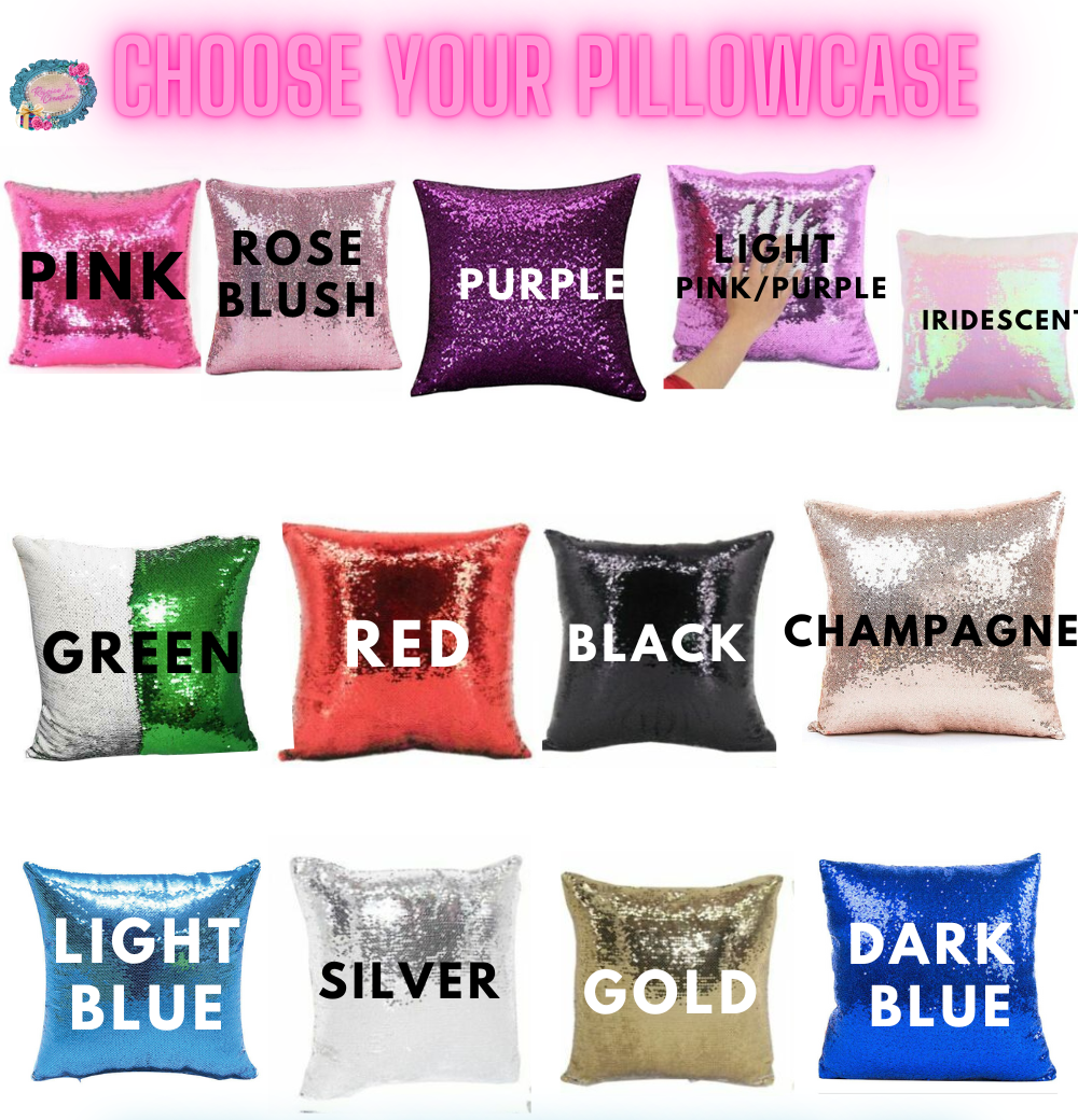 Cheer Megaphone Pillow - Sequin