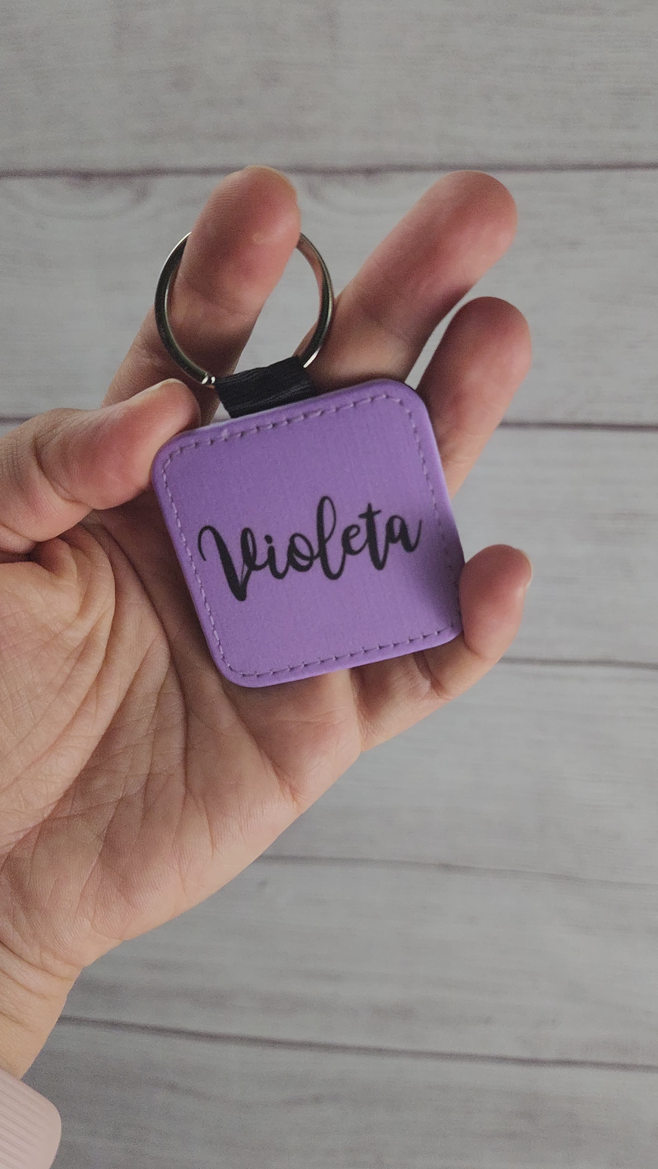 Custom Leather Key Chain