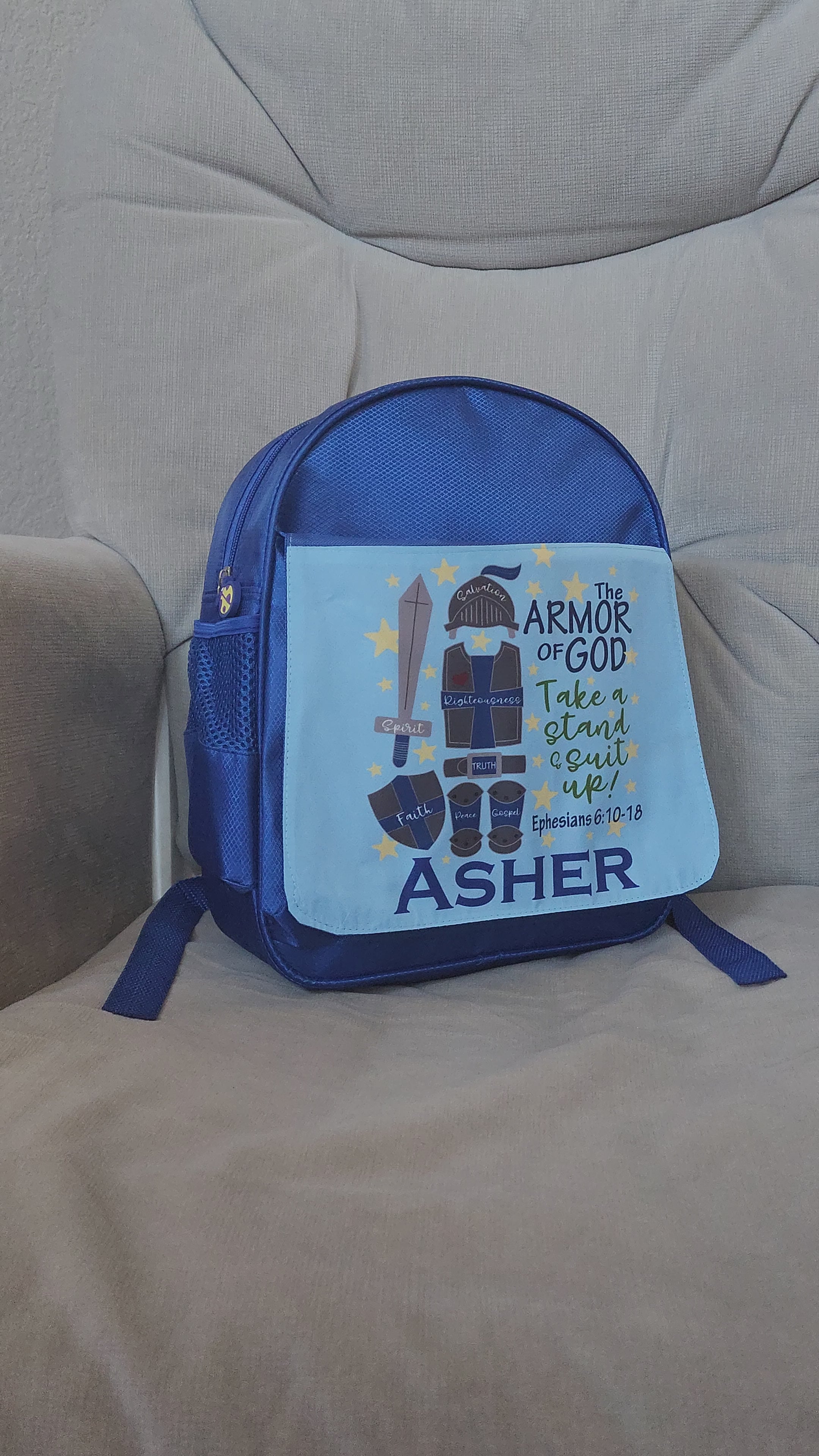 Custom Ephesians 6:10-18 - Book Bag