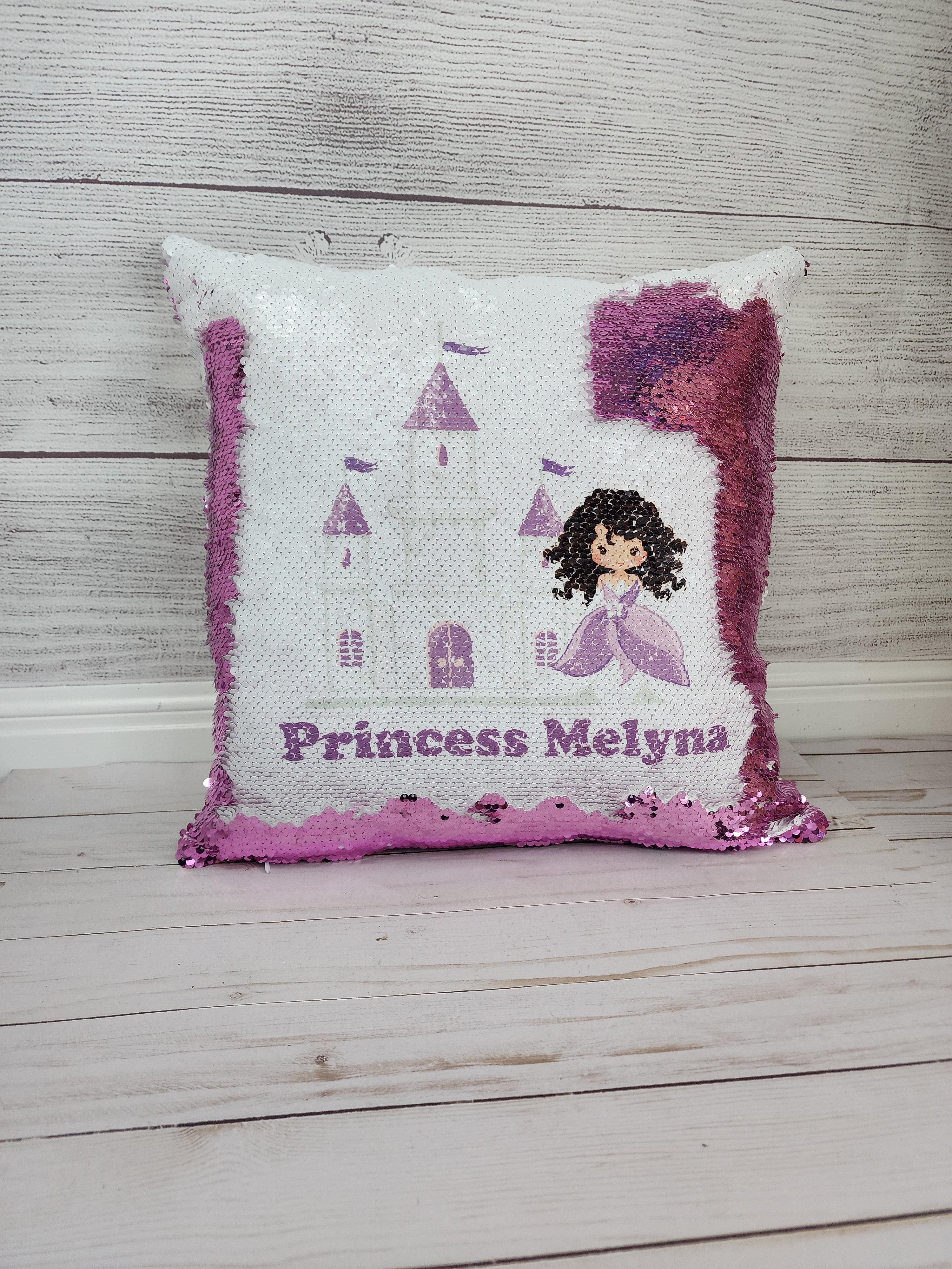 Princess Castle Pillow - Sequin - Rejoice In Creation
