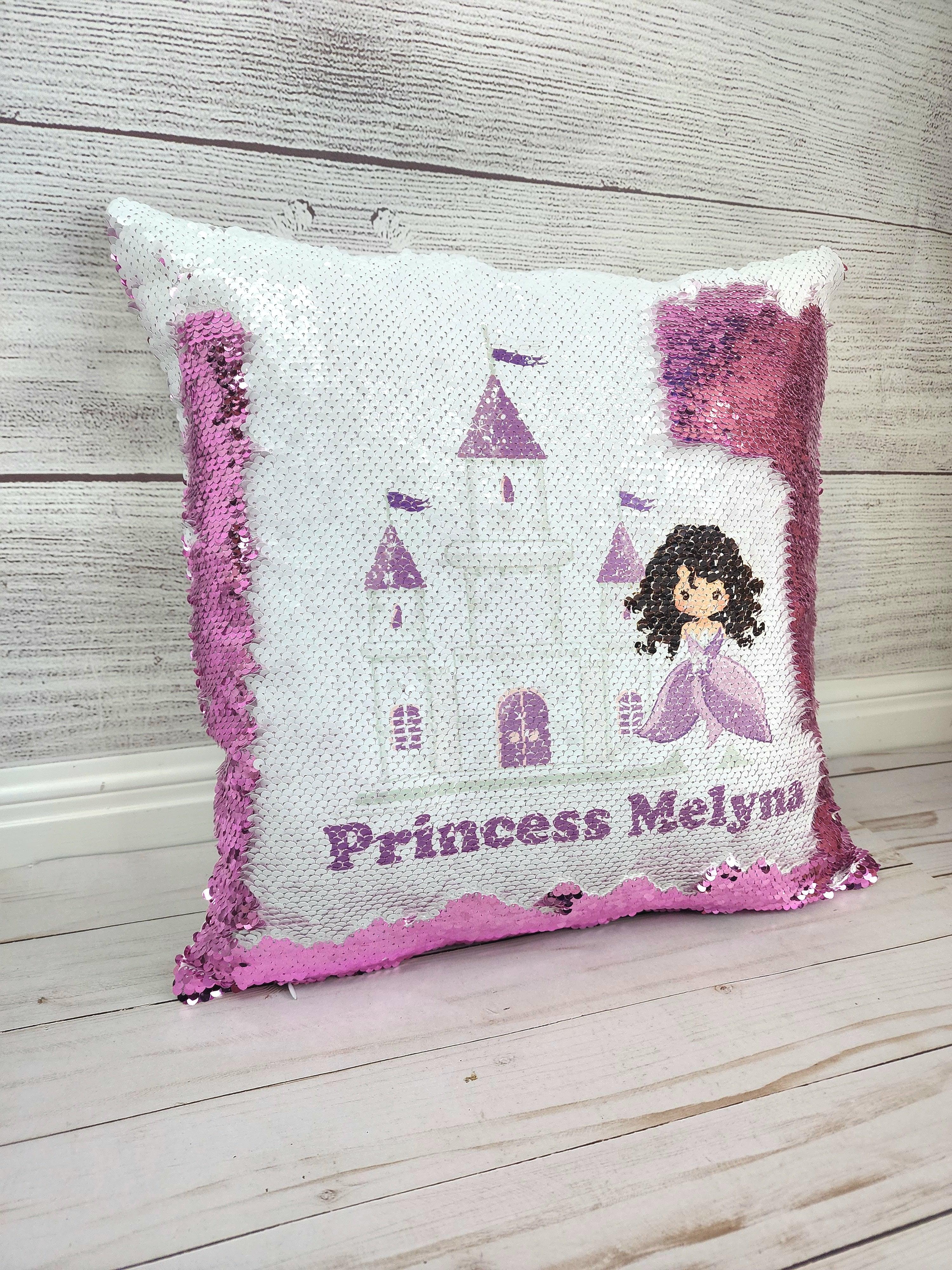 Princess Castle Pillow - Sequin - Rejoice In Creation