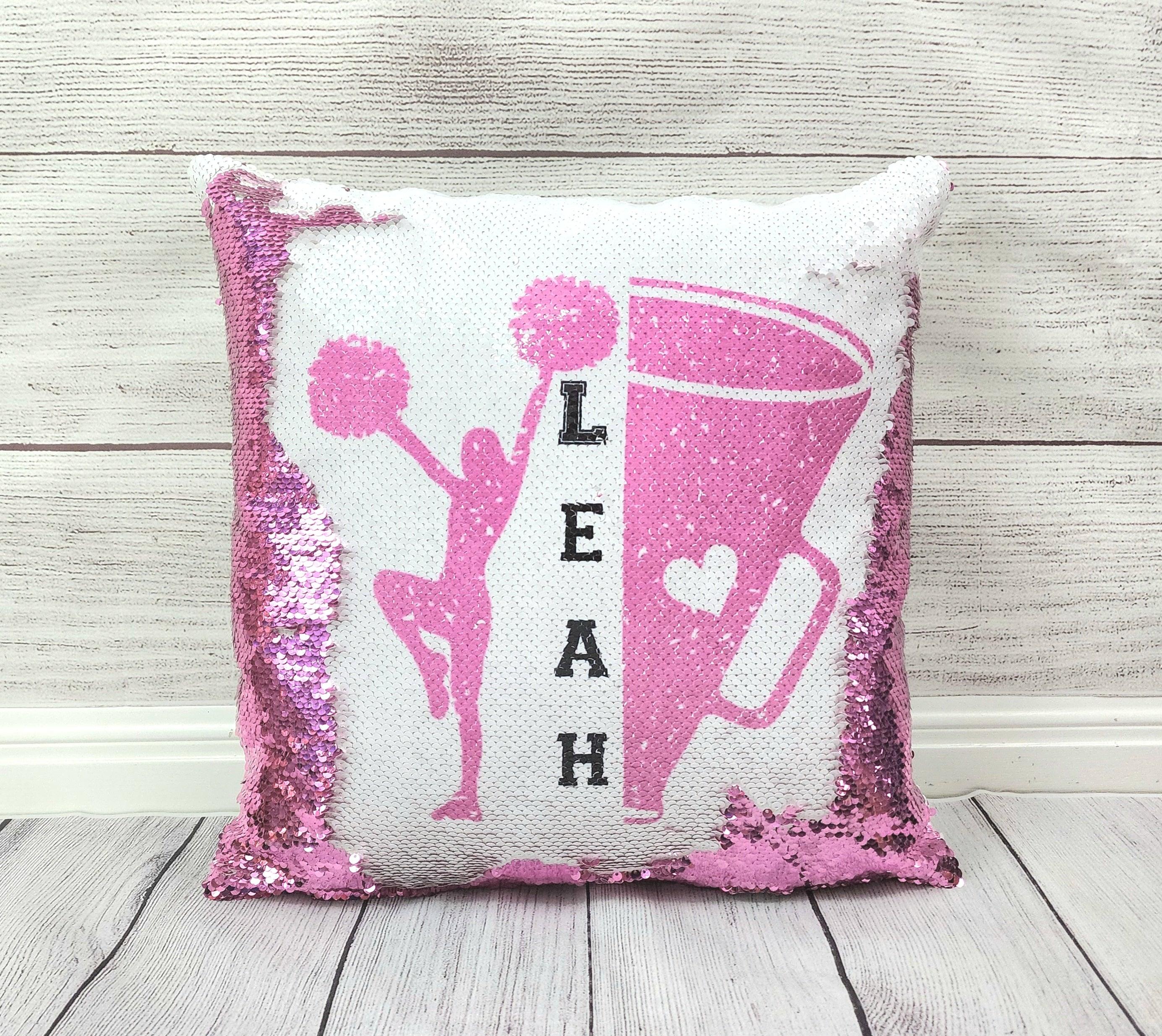 Cheer Megaphone Pillow - Sequin - Rejoice In Creation