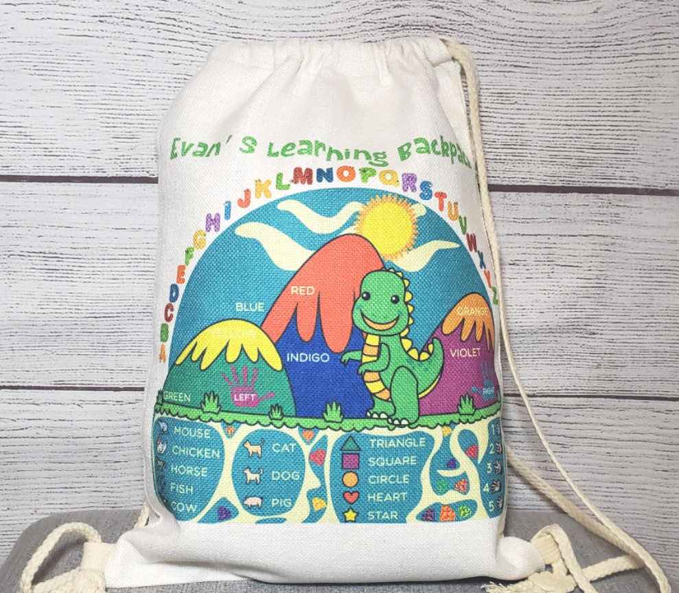 Dinosaur PreKinder Learning - Bag
