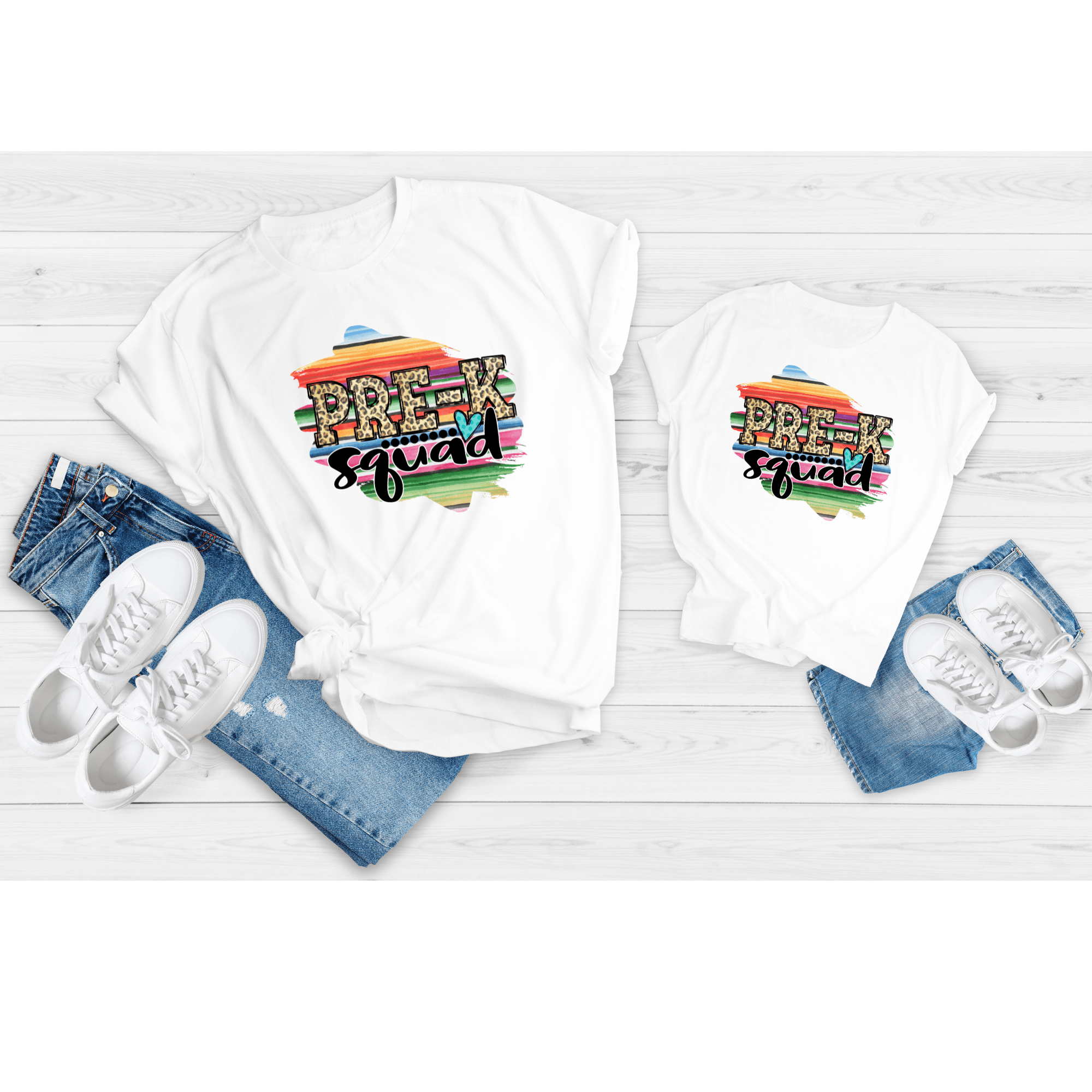 Pre-K Squad - School Shirt - Rejoice In Creation