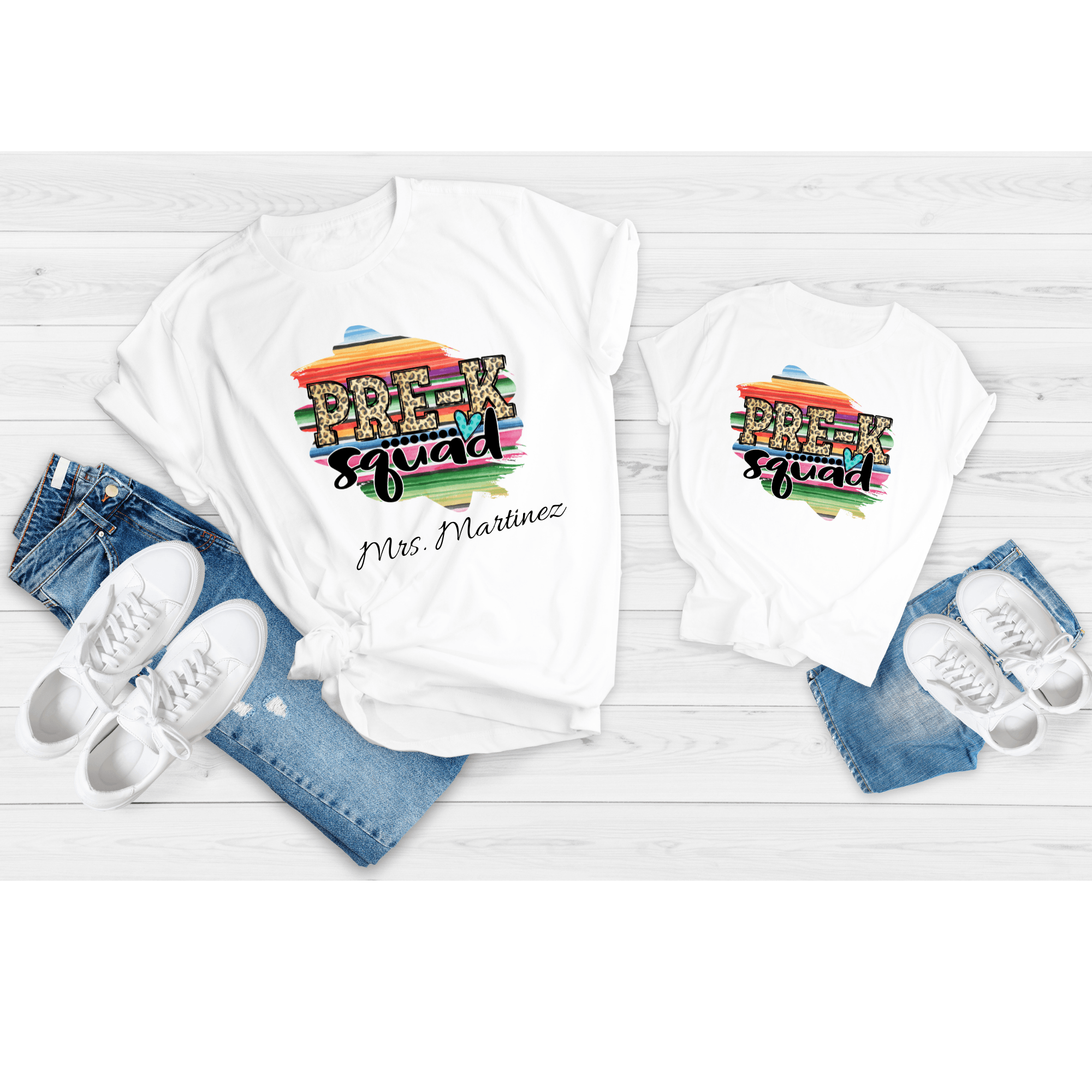 Pre-K Squad - School Shirt - Rejoice In Creation